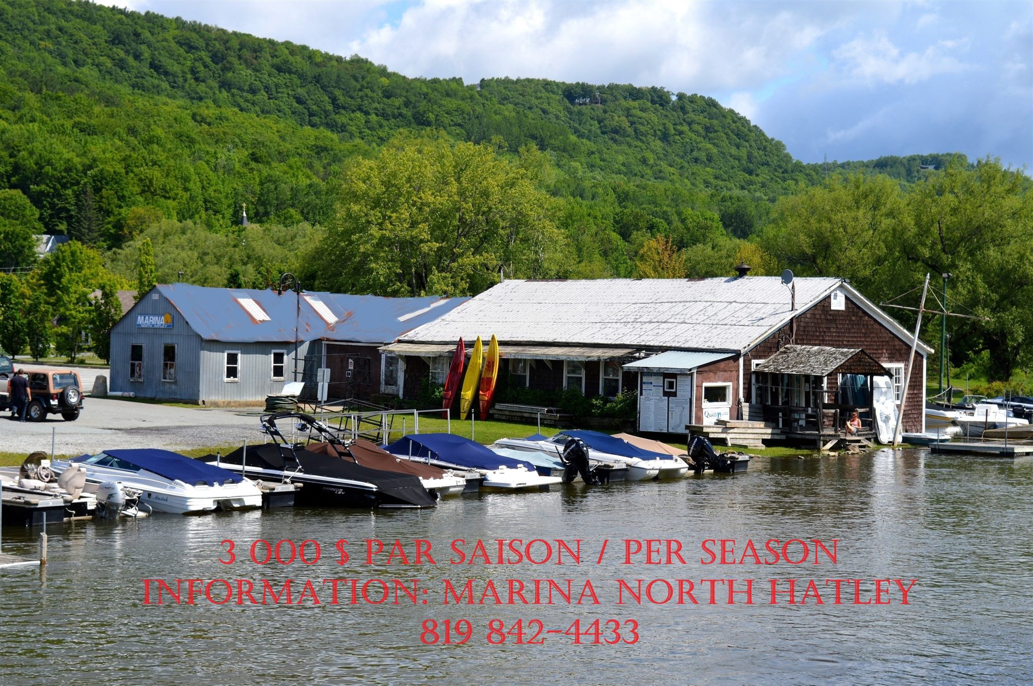 Docks Available - Village De North Hatley